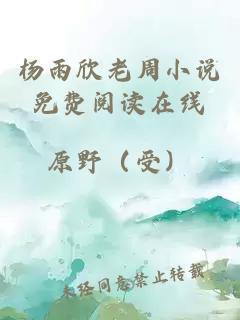 杨雨欣老周小说免费阅读在线